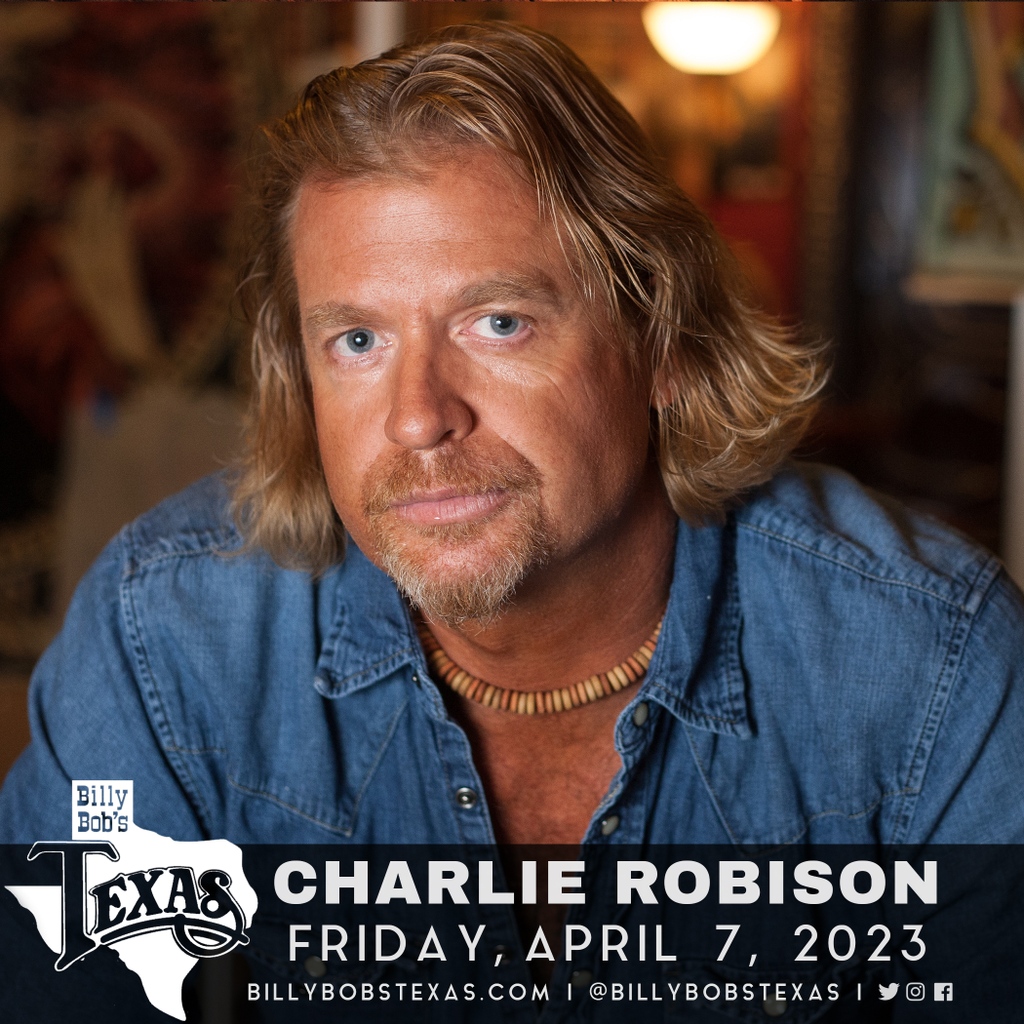 JUST ANNOUNCED 🤠
⁠
@charlierobison is headed back to the World's Largest Honky Tonk on Friday, April 7, 2023. Tickets go on sale THIS FRIDAY at 10 AM CST!