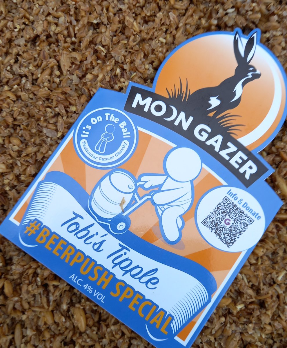moongazerale's tweet photo. Our #getchecking and #keepchecking charity ales for @Itsontheball #testicularcancer are all sold out but we do have just 8 casks of a special #beerpush light amber 4% abv if you would like to help raise awareness and stop young men needlessly dying. 1st come1st served as they say https://t.co/yEFsnsCRzb