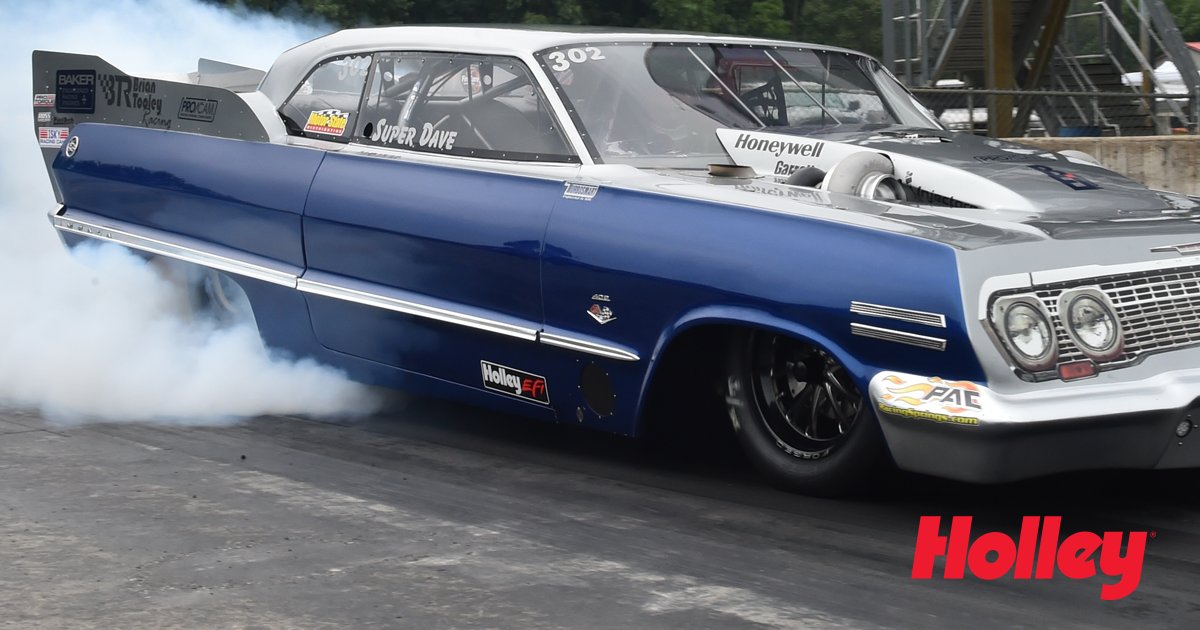 Some of the fastest street outlaws rely on Holley EFI. #holleyefi #noprep #dragracing #builditraceit #motorstatedist