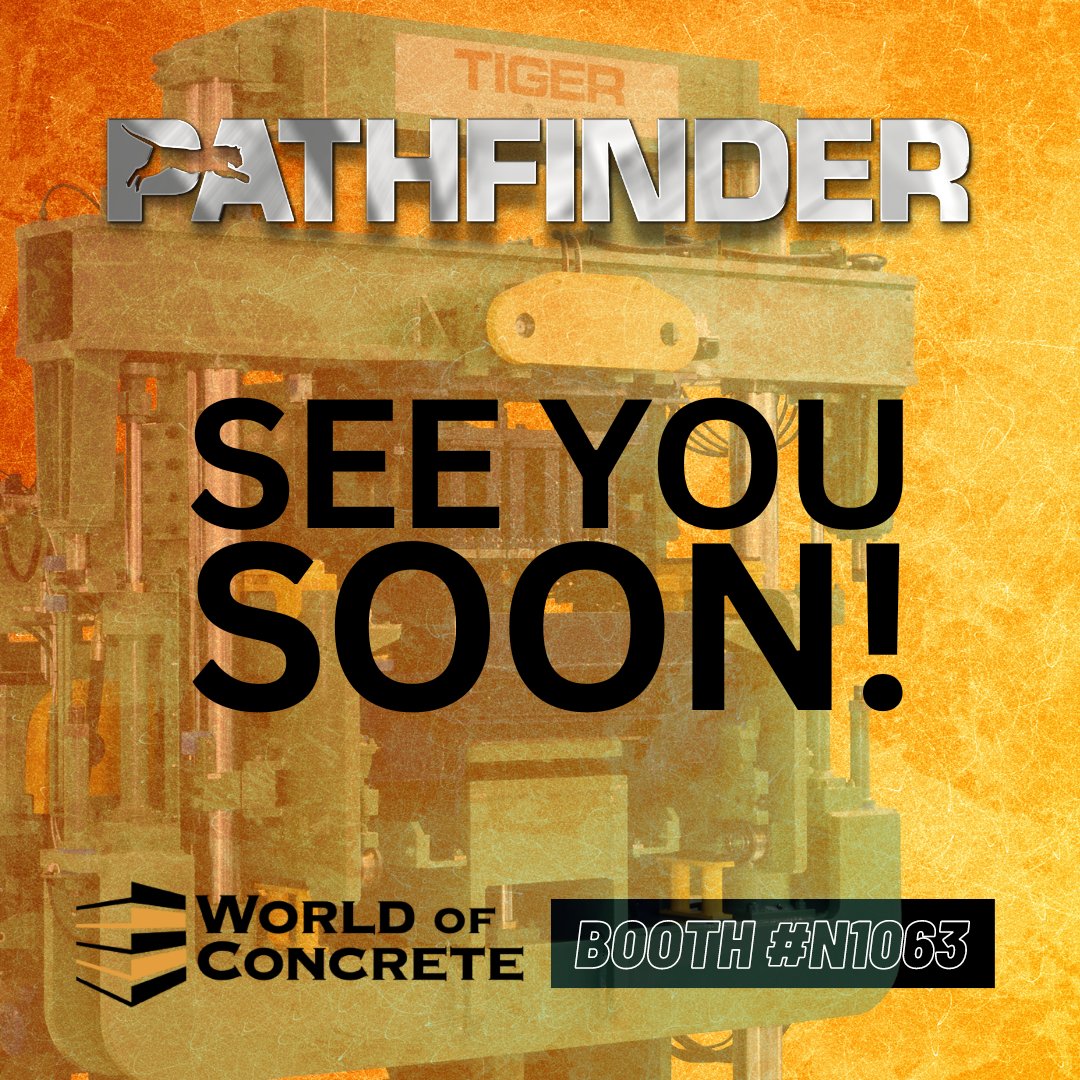 go_pathfinder's tweet photo. We're in Vegas and can't wait for you to stop by! We're at booth N 1063 in the north hall. See you soon!

--
Concrete Industry Experts
https://t.co/hdFeSFQdD3
#woc #woc23 #concrete #lasvegas #worldofconcrete #tiger https://t.co/sbmB3YNZrA