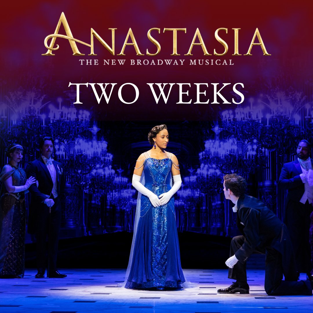 BroadwayInBing's tweet photo. Only two weeks until Anastasia hits the Forum Stage!! Get your tickets to see this spectacular musical January 30 &amp; 31 at 7:30PM!  https://t.co/CNnRENRKuK ❄️ https://t.co/qpG4I7K4tO