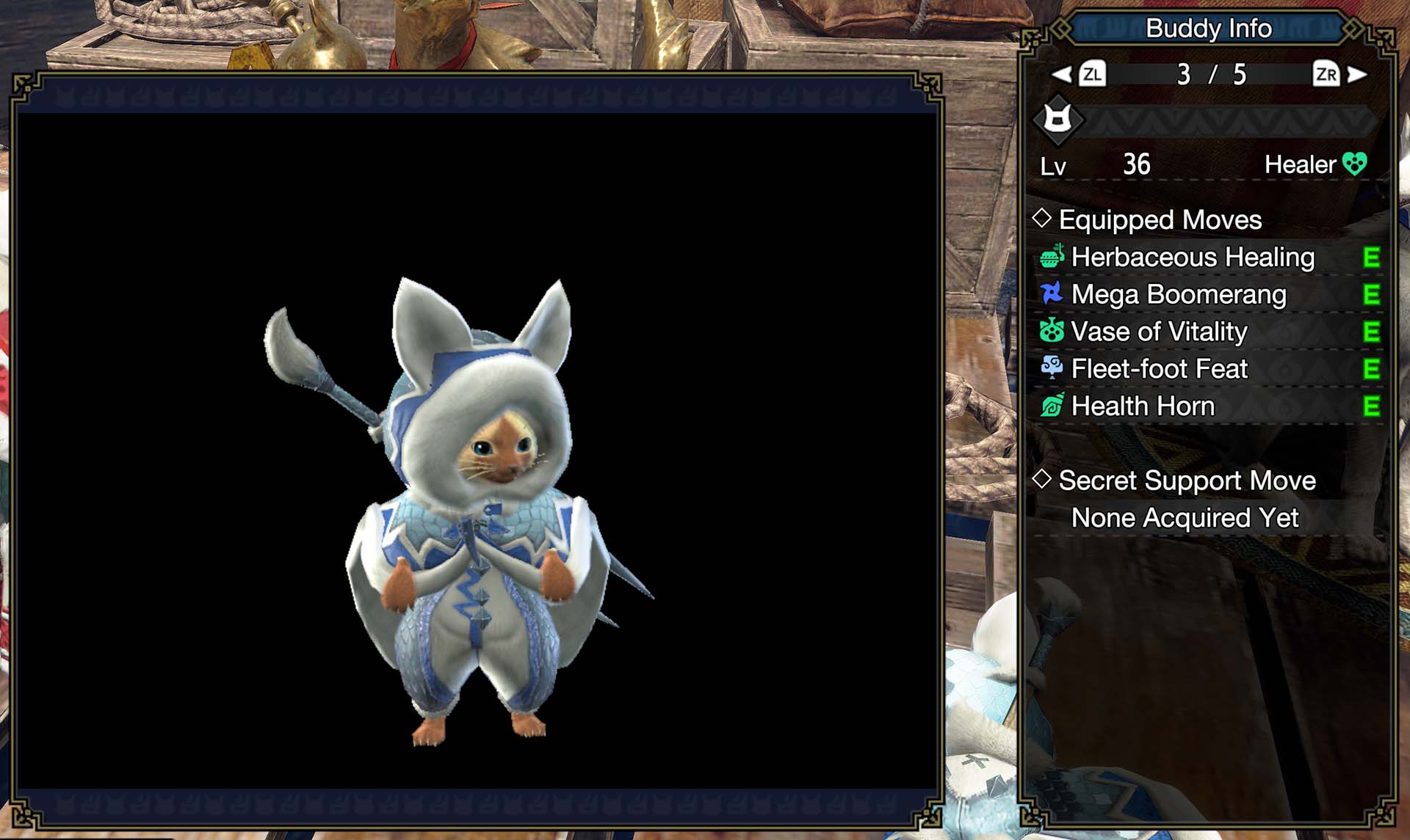 Monster Hunter on Twitter "Kurosesan's Palico has a range of healing