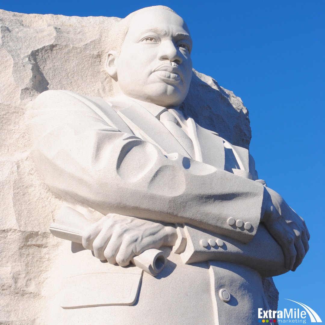 EMM_Bellevue's tweet photo. Happy Martin Luther King Jr. Day!

“Those who are not looking for happiness are the most likely to find it, because those who are searching forget that the surest way to be happy is to seek happiness for others.”
-Martin Luther King Jr.

#EMM #ExtraMileMarketing https://t.co/MrZDRlMie3