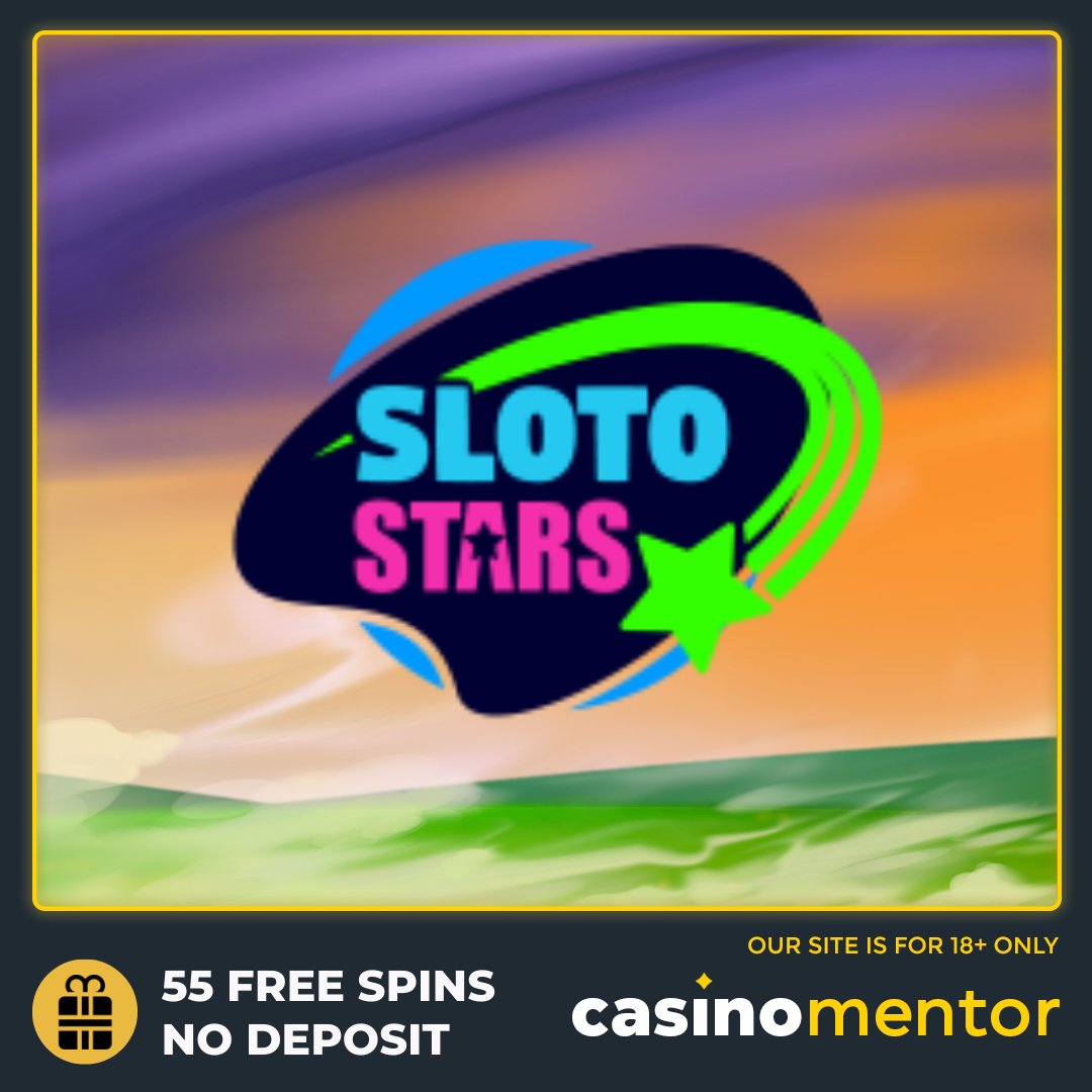 We are here again with a surprise gift for you! That&#39;s your chance to get 55 free spins at Sloto Stars Casino on slots and specialty games casino.
&#128073; 

