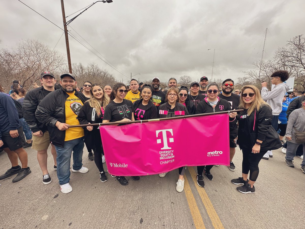 CTX DE&amp;I marching at the #SanAntonio #MLK parade. #MLK2023 “Together we can be THE dream”
