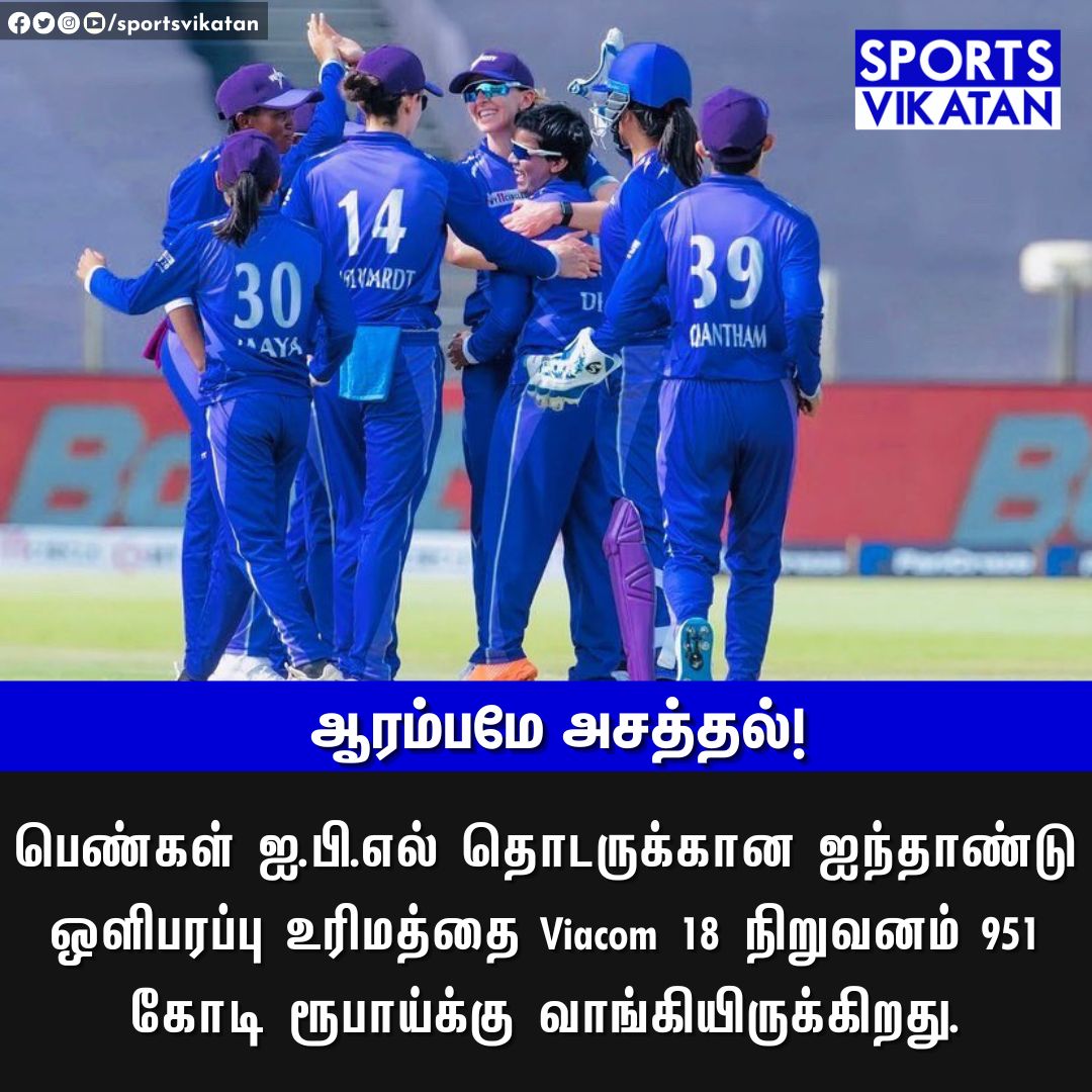 WIPL🔥🔥

#WIPL | #MediaRights | #BCCI