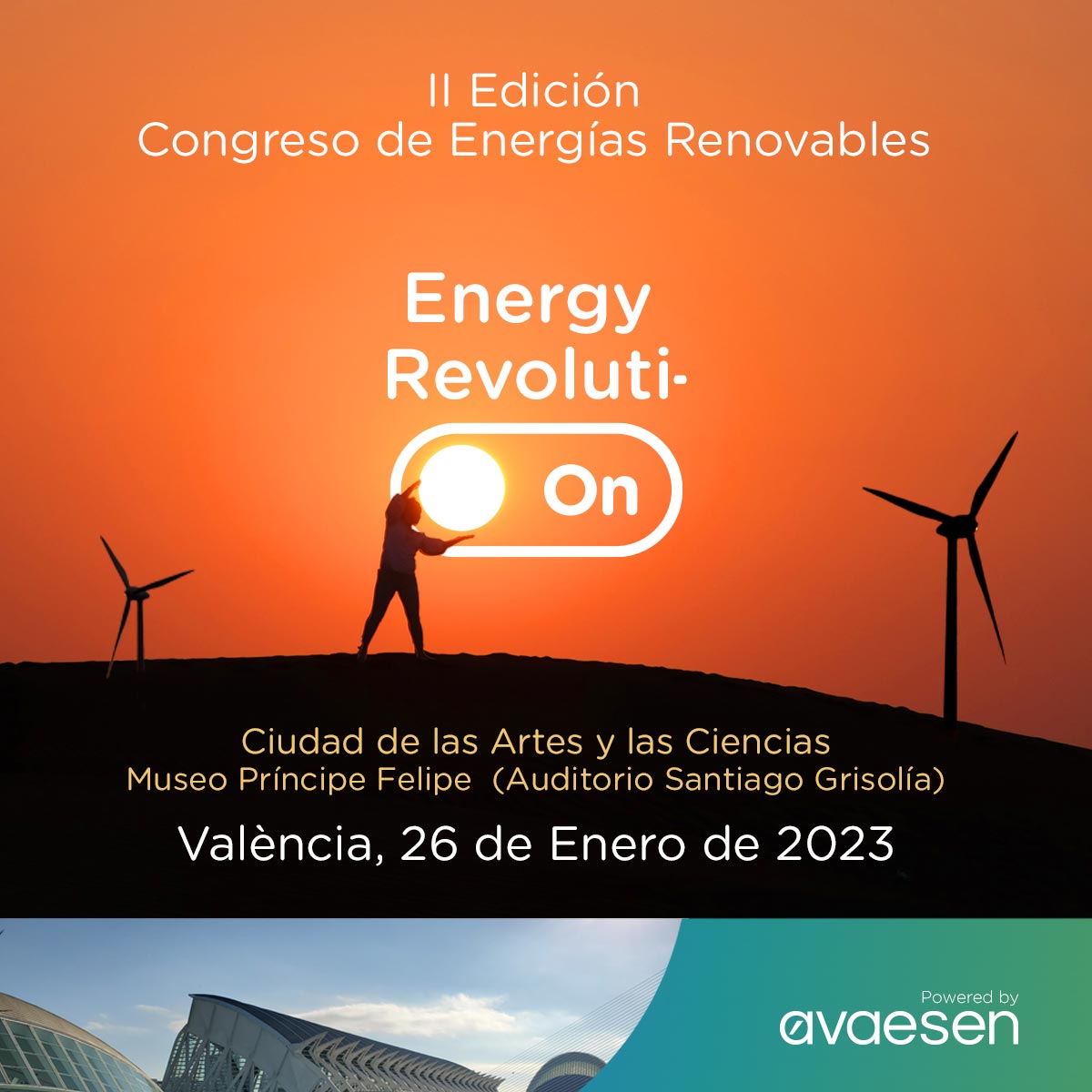 COGITIValencia's tweet image. ❗❗ Sólo si eres colegiado de COGITI Valencia consigue tu #códigodescuento de 10% para la II Edición de Energy Revolution organizado por @AVAESEN y que se celebrará el próximo 26 de enero en @CACiencies

👉 COGITI_Col 👈

energyrevolution.avaesen.es