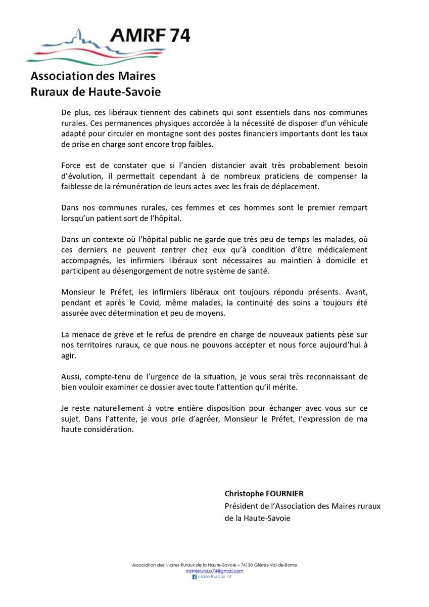 Association des Maires ruraux de la Haute-Savoie tweet media