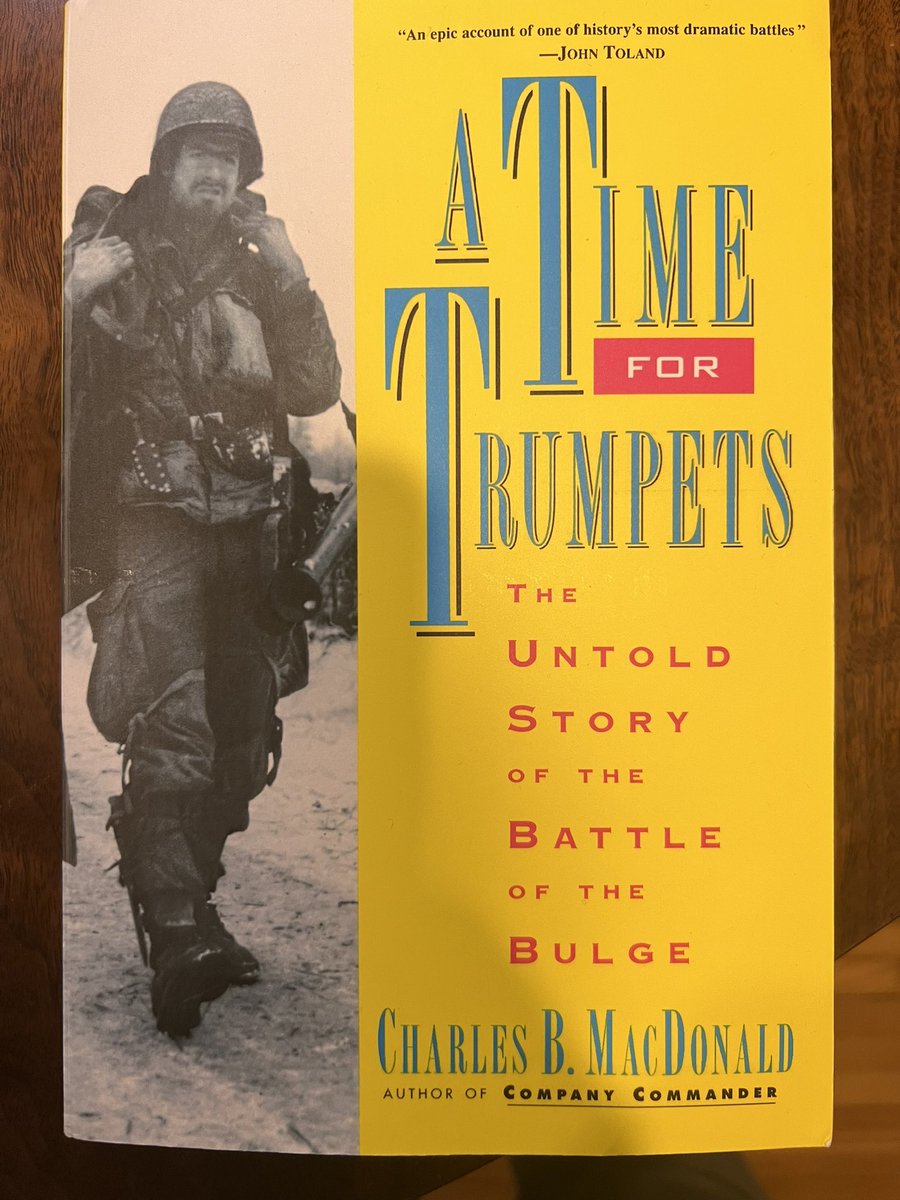 dreyer_danny's tweet photo. @PatDonahoeArmy @TyrellMayfield @Beags_Beagle @DanHillHistory @dodreads Starting this one to prep for the German Exchange and Battle of Bulge Staff Ride next month. https://t.co/SmfPTbT54j