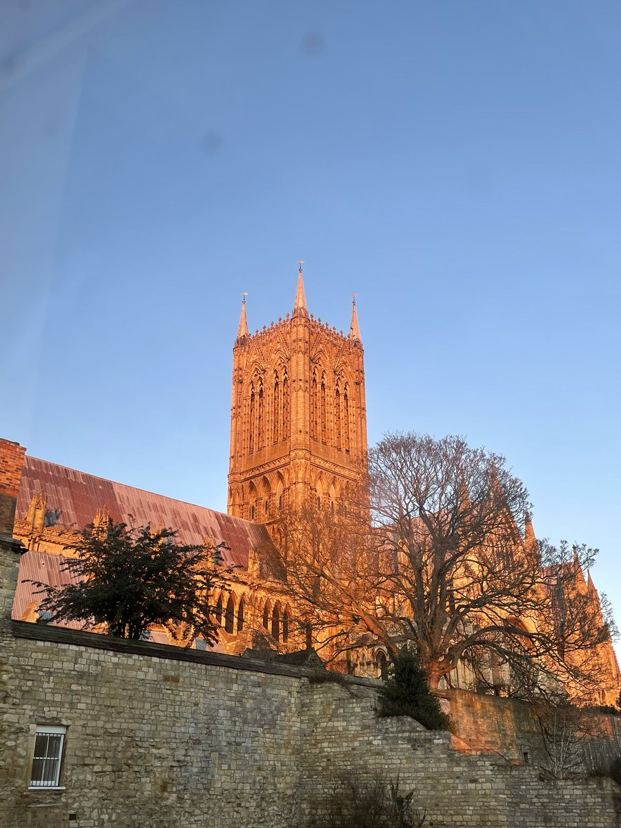 Enjoying one of the delights working so close to Lincoln Cathedral. How’s that for a classroom view on a Monday