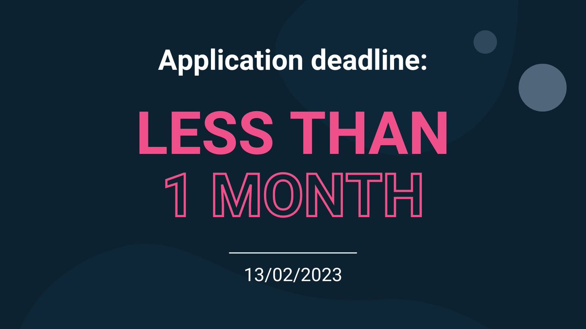 The application deadline is approaching, with less than one month left to apply for our March 2023 intake! We recommend completing your application as soon as possible to ensure you don't miss out.

Apply now: my.learna.ac.uk/l/application-…

#HealthcareProfessionals #HealthcareCourse