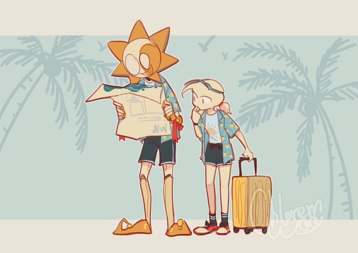 ChlorenW's tweet photo. vacation with your boi https://t.co/uMfR6yUsRd