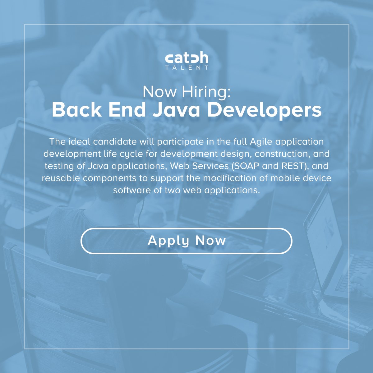 catchagency's tweet image. We&apos;re hiring Java Developers of all levels! Apply by emailing your resume to jobs@catchtalent.com. #javajobs #hiring #javadeveloper #java #developerjobs #hiringdevelopers #javaprogramming #backend