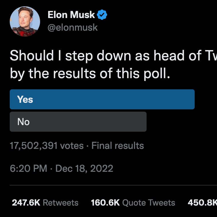 DrT_Crit_Think's tweet photo. #1 π for #EpicTwitterFails countest
Elon Musk! https://t.co/xGjqggc2Au