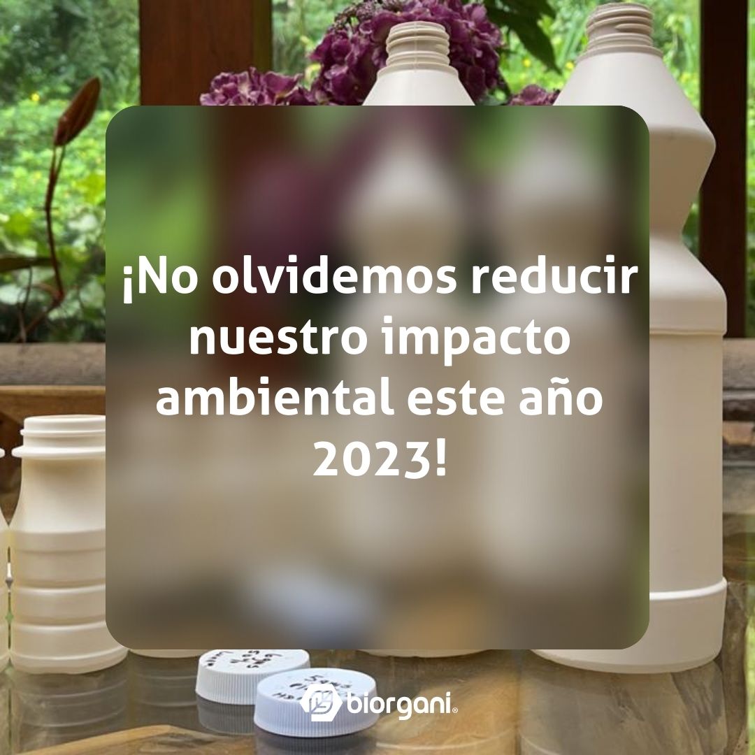 ¡Biorgani te ayuda a reducir el impacto ambiental este año 2023!

#basuracero #plasticocero #plasticfree #economiacircular #solutionsprovider #concienciambiental #soluciones #wastefree #savetheplanet #desintegrar #bioplastics #biodegradable