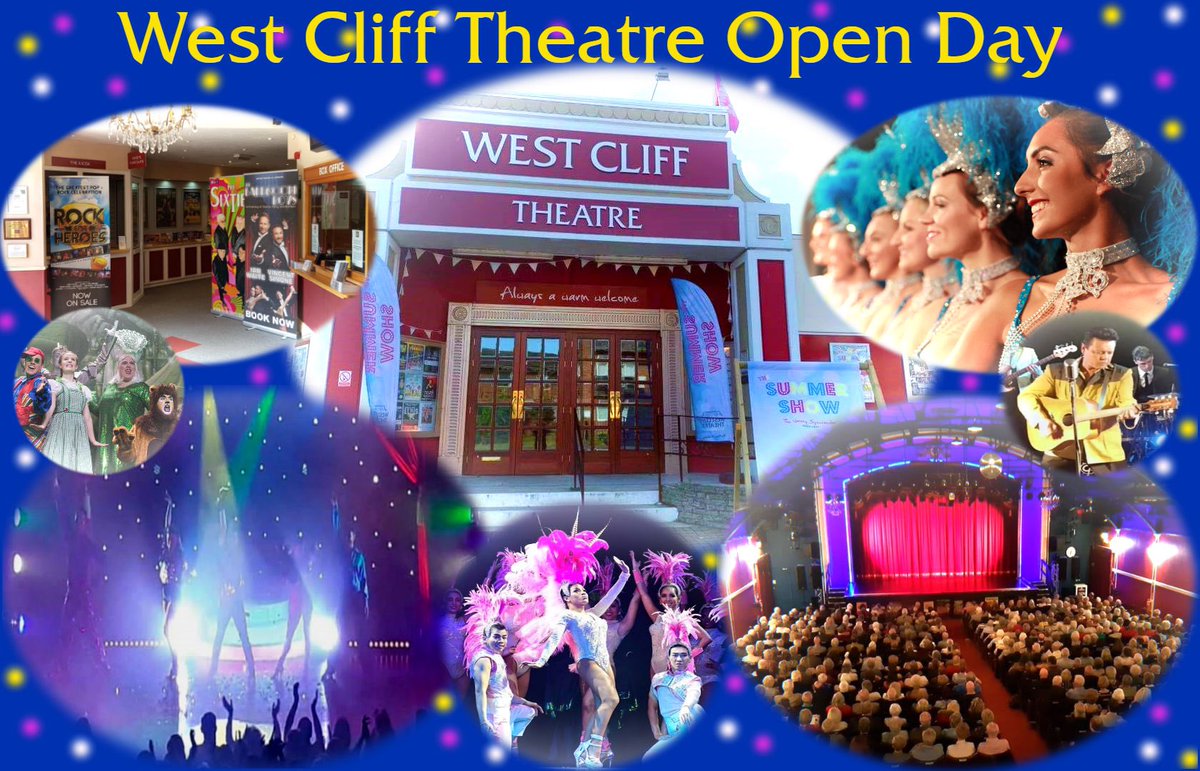 West Cliff Open Day 2023
SATURDAY 21st JANUARY 11.00am &amp; 2.00pm
We have 2 tours which can be booked via the Box Office and are totally free
There will also be the chance to catch a history talk presented by our Chairman Norman Jacobs at around midday and 3pm in the Stage Door Bar