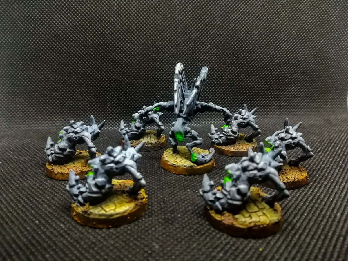 Nicola90tn's tweet photo. #massivedarkness2 #hellscape #mob #minions #boss #gargoyles @cmongames #corebox #massivedarknessminis #boardgames #miniatures #paintingmassivedarkness #coolminiornot #tabletopgame #fantasy #dungeoncrawler #miniaturesgames #myhobby  #boardgamegeek 
 #kickstarter #airbrush https://t.co/xnczv0EdhL