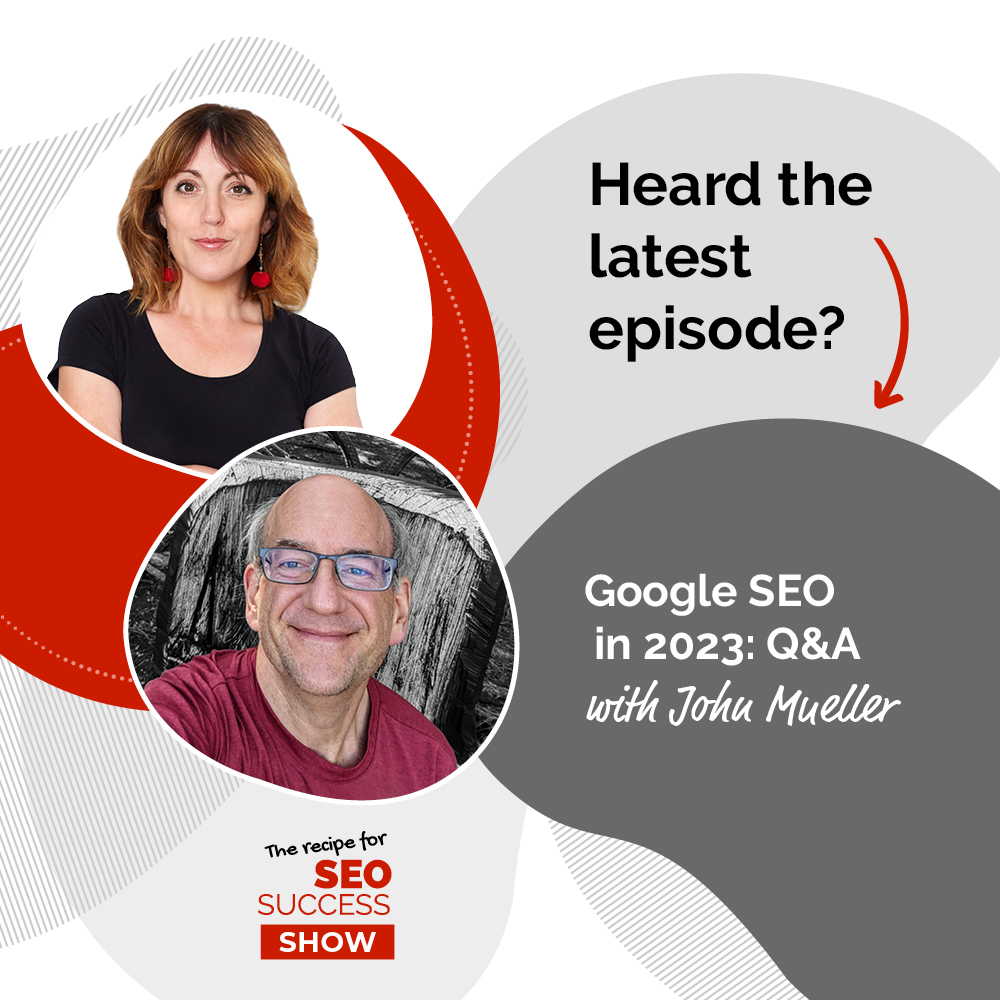 RECIPEFORSEO's tweet photo. #RECIPEPODCAST #GOOGLESEO
Caught the latest episode of the Recipe Podcast? Listen to hear Kate ask @JohnMu, head of Google Search Relations, about all the changes for Google SEO in 2023.

Listen now on: https://t.co/Ke3dvgWiYR

Or look it up on your favourite pod-player. https://t.co/i3Pi6ovtK2