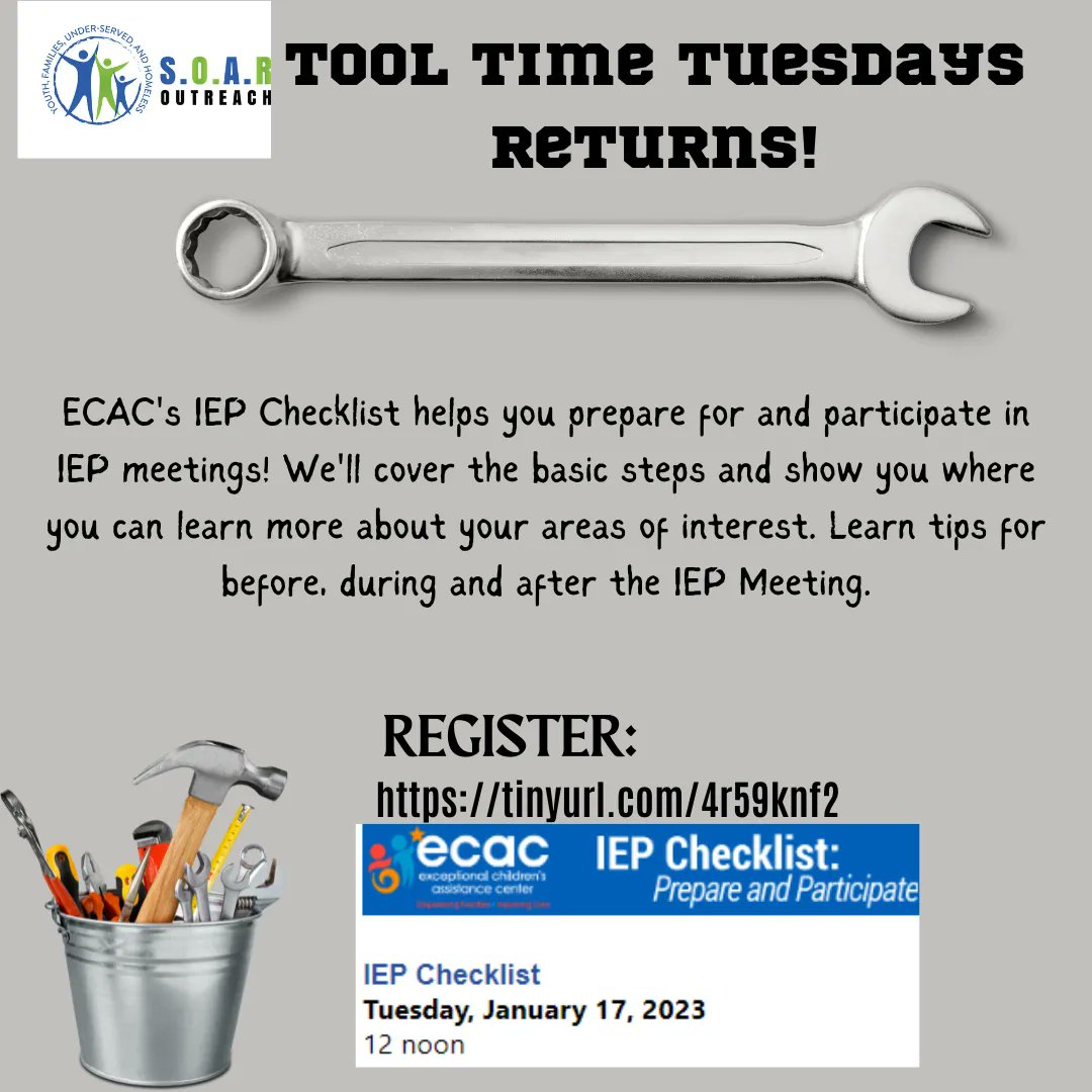 Go here to Register! 
buff.ly/3ifdfiF 
#tooltimetuesdays #soaroutreachnc #zoominvite #webinar #wakecountywebinar