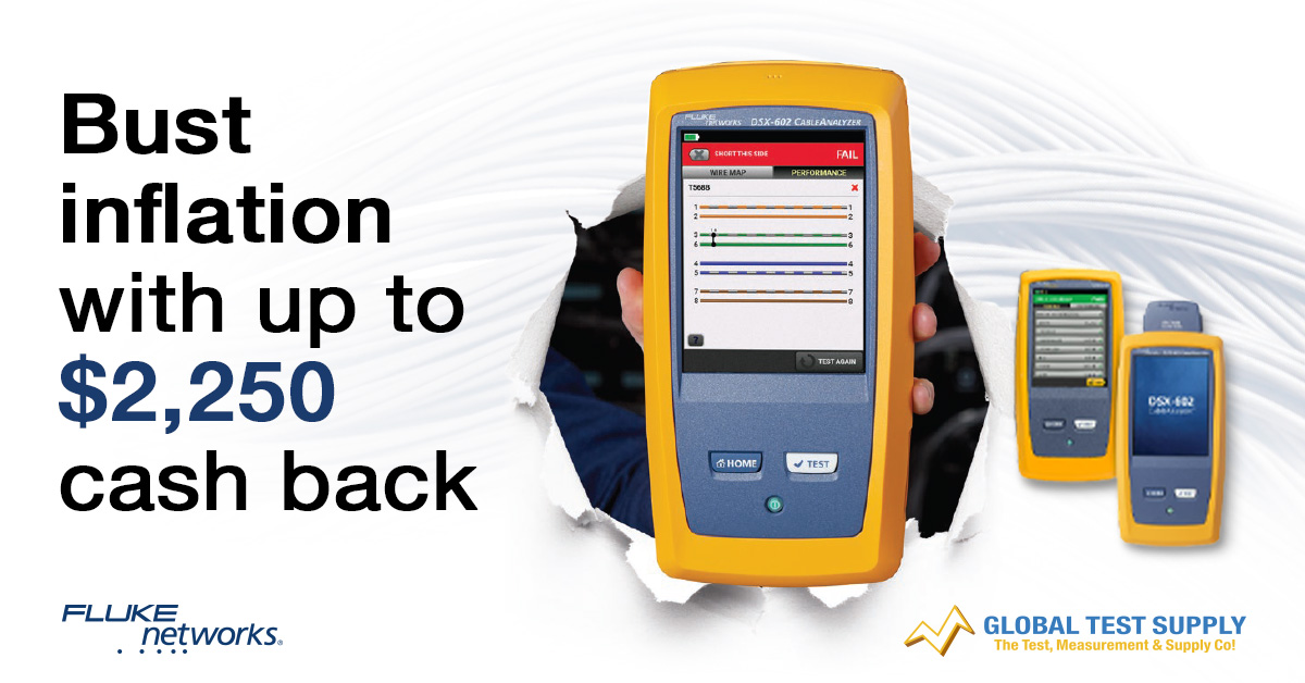 Combat cabling issues and inflation! When you purchase a qualifying DSX2-5000 tester, you can fight against inflation by getting up to $2,250 in cash back. Find out more here: bit.ly/3H9x1FJ
 #inflation #purchase #issues #tester #cashback #fight