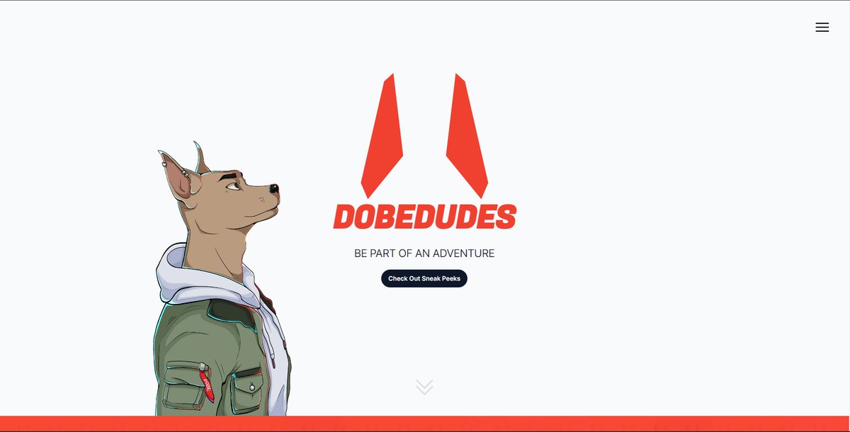 DobeDudes's tweet photo. Our new website is live! Go check it out, dudes.

👉 https://t.co/Ust8QJ34dn 🐶

#Solana #BEWARE #NFTCommunity https://t.co/IVCSnrlT04