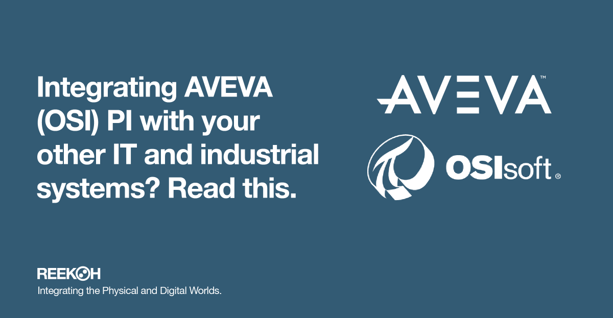 We've collected the most commonly asked questions from customers who use Reekoh to integrate industrial and business systems with AVEVA (OSI) PI. Find the answers here, or get on touch for a demo - loom.ly/V4Gps0k 

#OSIPI #AVEVA #integration #industry40