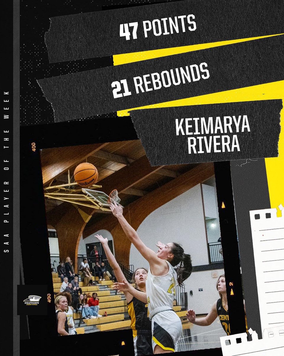 GoPetrels's tweet photo. 🚨 Athlete of the Week alert 🚨

Keimarya Rivera is once again the SAA player of the week! Two 20-point games over the weekend, including her third double-double in Sunday's win. 

Totally 47 points and 21 rebounds over the week!💪🏀

#StayStormy | #GoPetrels https://t.co/NhuiLBHf5B