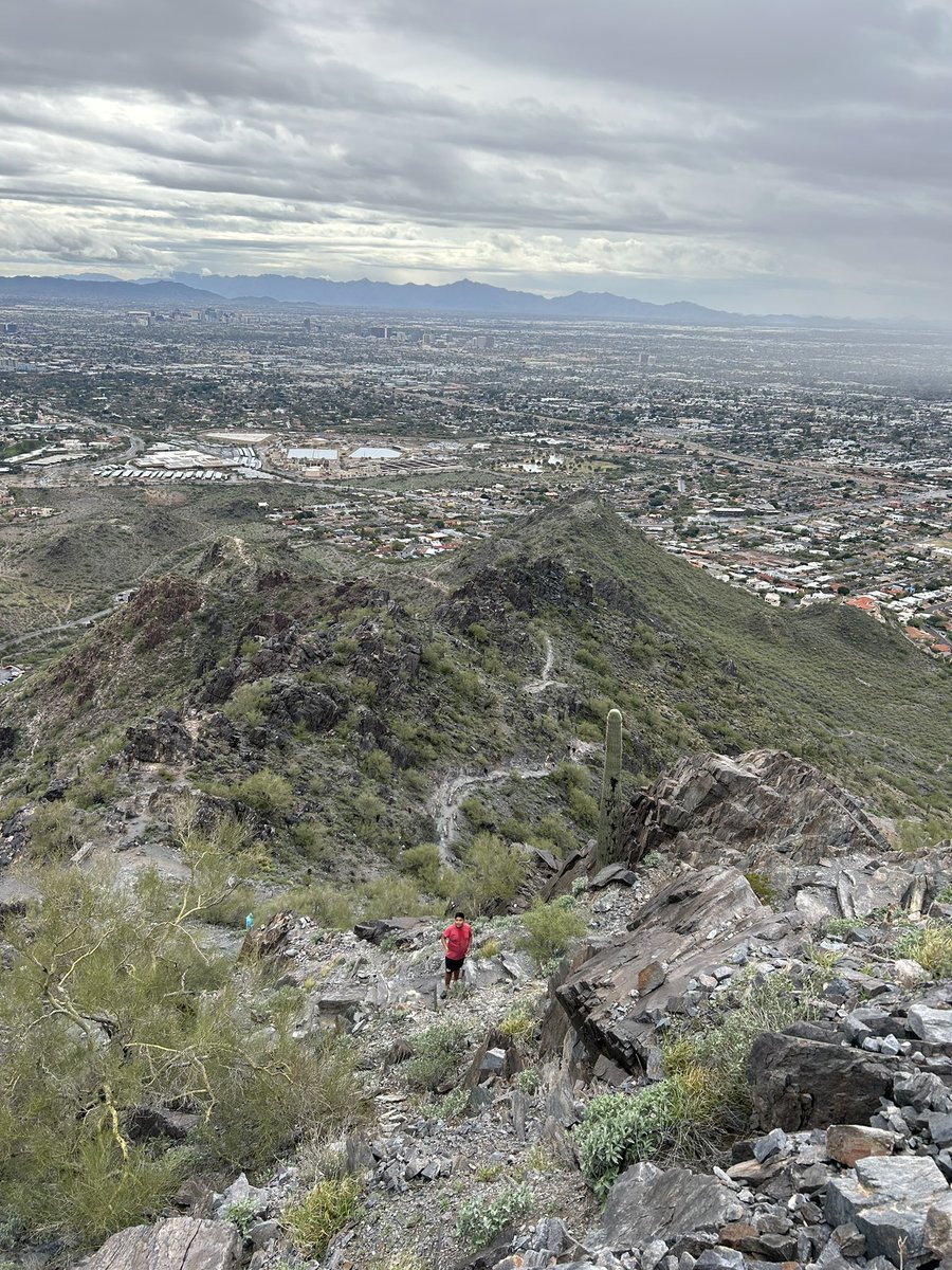 ✌🏽🙌🌵🌨️⛰️#Arizona #AzHiking