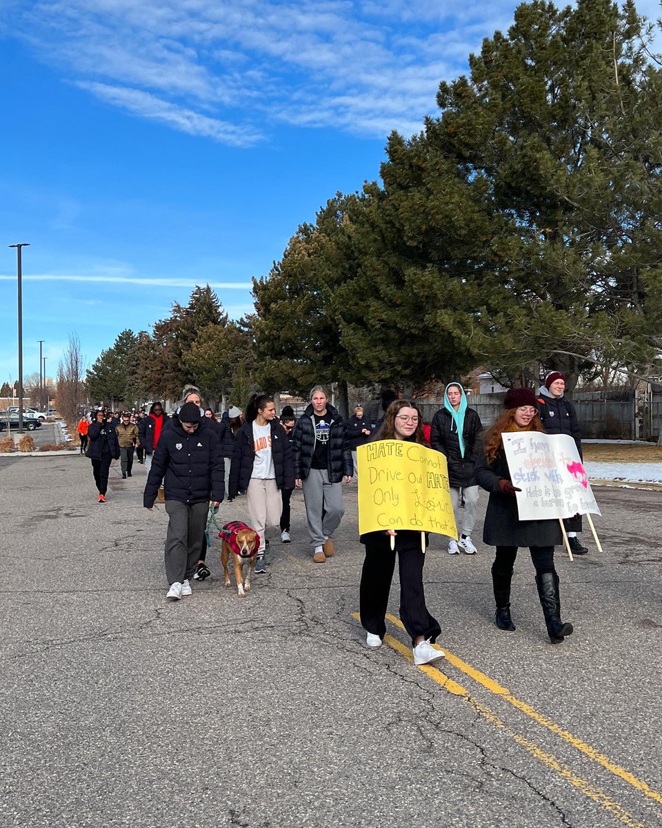 Idaho State University (@idahostateu) on Twitter photo "Darkness cannot drive out darkness, only light can do that. Hate cannot drive out hate, only love can do that." -Martin Luther King Jr.
Thank you to everyone who participated in this yearโs #MLKDay Celebration! "Darkness cannot drive out darkness, only light can do that. Hate cannot drive out hate, only love can do that." -Martin Luther King Jr.
Thank you to everyone who participated in this yearโs #MLKDay Celebration!