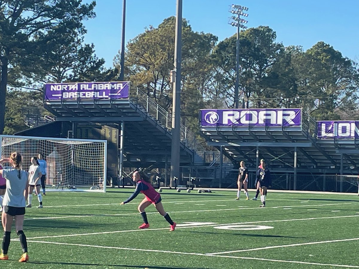 Great camp <a href="/UNASoccer/">North Alabama Soccer</a> good competition, good weather and even got to see Leo the lion 🦁⚽️