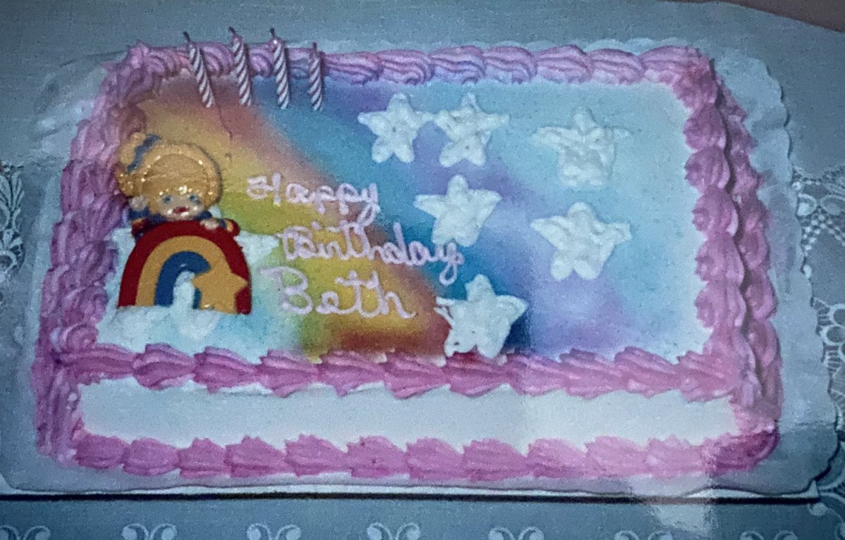 I loved my #rainbowbrite cake!!!