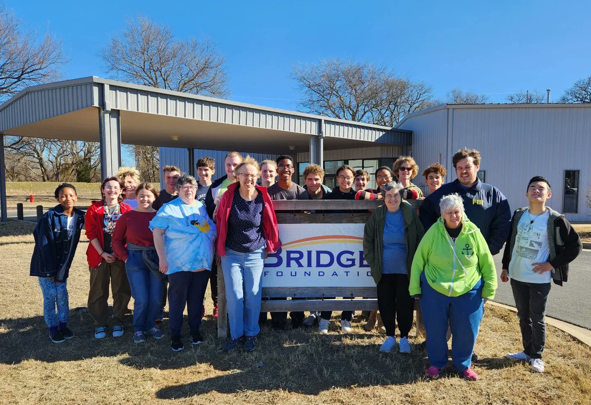@TheBridgesFoundation in Jenks is an amazing gem of the community. The students of OSIEL had the fortune of working alongside their new friends today. It was an impactful experience! ❤️ We look forward to going back!