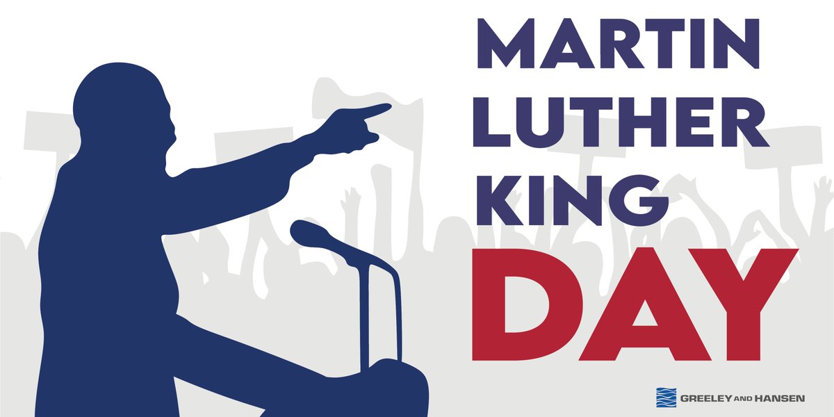 We honor civil rights figure Dr. Martin Luther King, Jr., on #MLKDay by celebrating his impactful legacy and continuing his dream for justice, fairness, and equality for all. 
#TeamGreeleyandHansen #MLKDay #TYLin