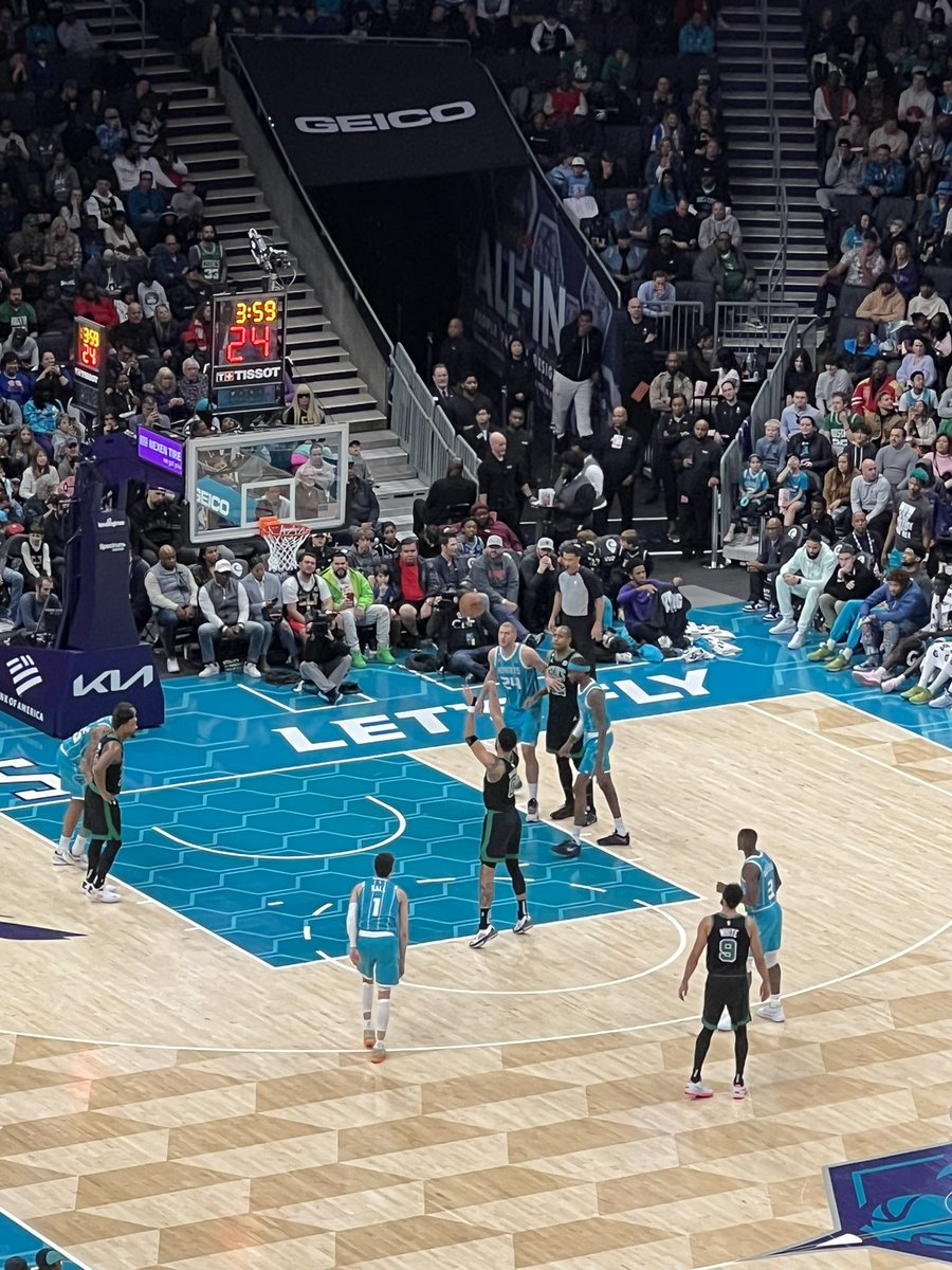 TTmorrison's tweet photo. on MLK Day in the Queen City saw @celtics @jaytatum0 knock down “51” w/chants of “MVP” in the building BEAST! ☘️ https://t.co/mpoJePhge4