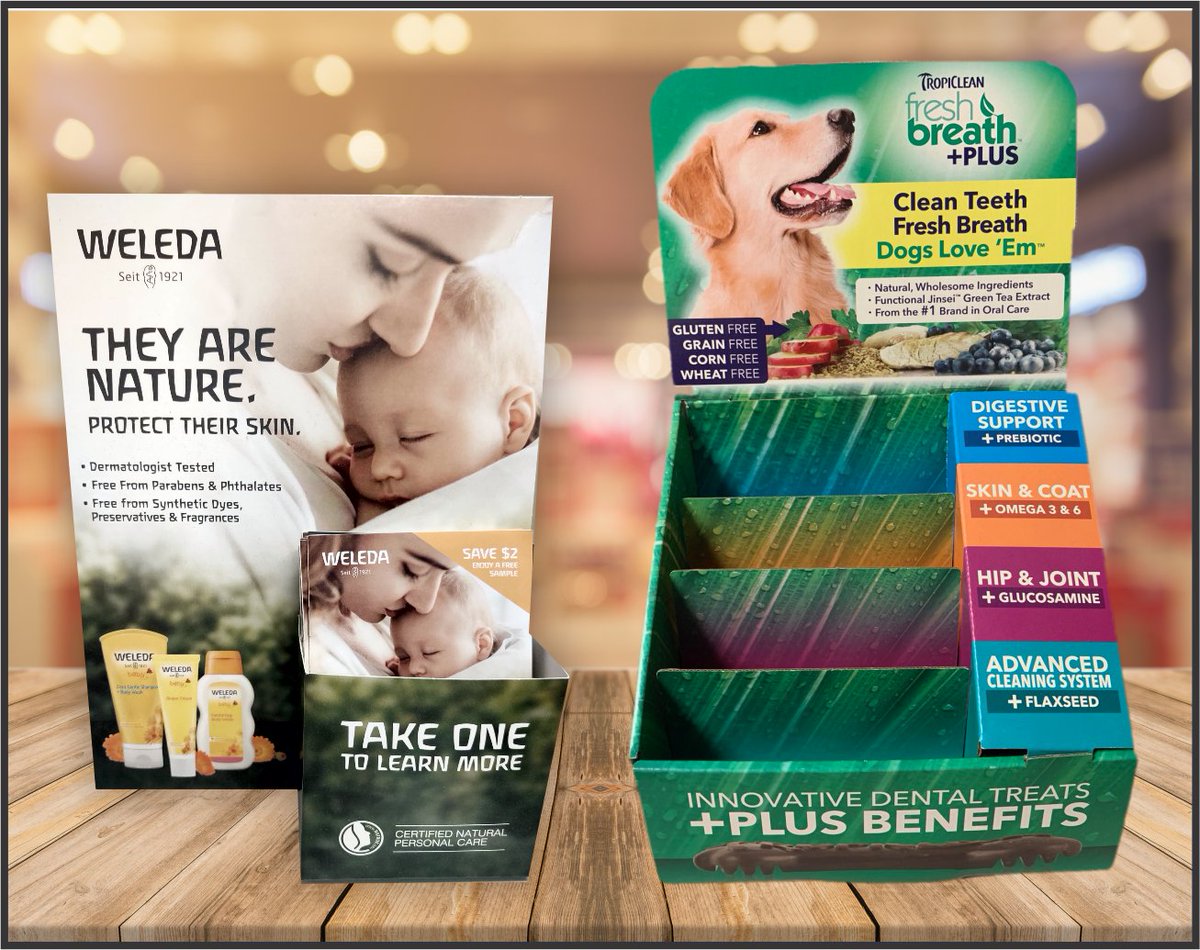 DDessieux's tweet image. 🌟 Visibility: Counter displays are placed at eye level, making them highly visible to customers.
🌟Convenience: Counter displays are typically located near the point of purchase, making it easy for customers to pick up the product and buy it.
 #counterdisplays