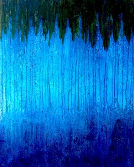 🔵#BlueMonday #art #fineart 

🎨Carolyn Warmsun 
    'Forest Reverie'