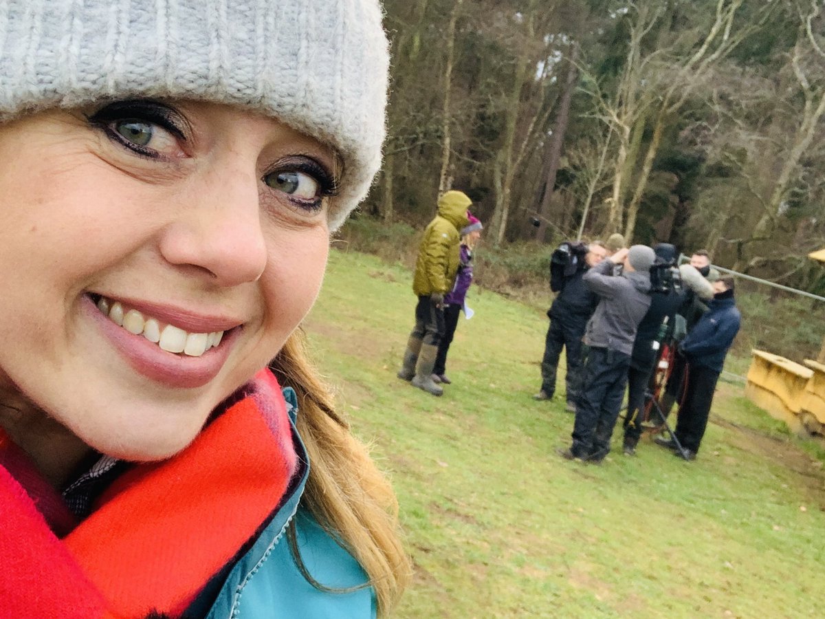 ⁦<a href="/BBCWinterwatch/">BBC Winterwatch</a>⁩ returns tomorrow! Good to spend today behind the scenes with the team for ⁦<a href="/BBCLookEast/">BBC East</a>⁩ Bitterly cold. Chris, Michaela and I were all grateful for thick socks!