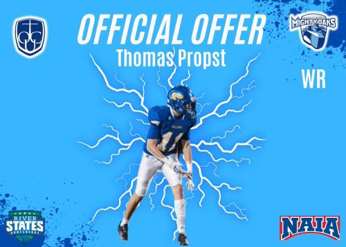 thomas_propst's tweet photo. Blessed to receive a offer from Oakland city university !!! https://t.co/GWMxjlmV1G