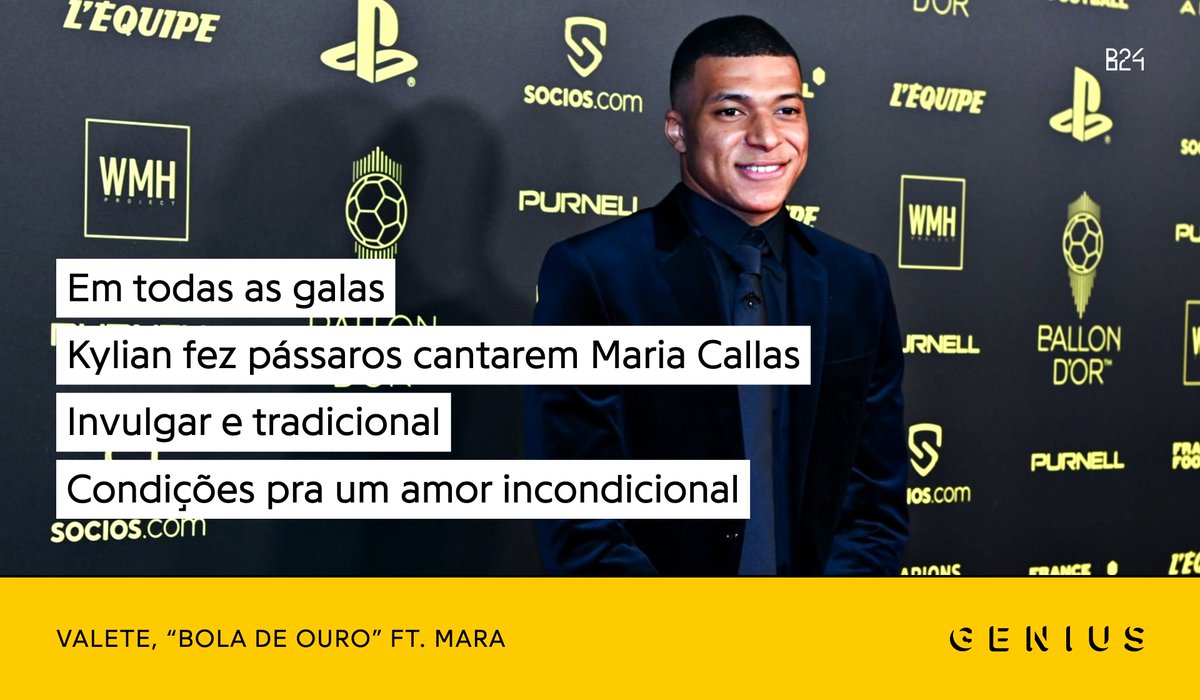 B24PT's tweet photo. Valete - Bola de Ouro ft. Mara 🎤✨ https://t.co/A4L1C77Vmo