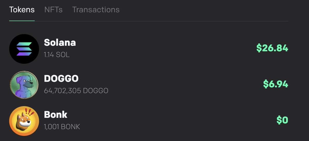 🚨 Hey Wallet now displays $ Value to your $DOGGO holdings! 

@solflare_wallet ✅
<a href="/hey_wallet/">Hey Wallet!</a> ✅

<a href="/phantom/">Phantom</a> what are you waiting for? 🐶🚨

<a href="/hey_wallet/">Hey Wallet!</a> send 100000 $DOGGO to the first 999 retweets and followers
