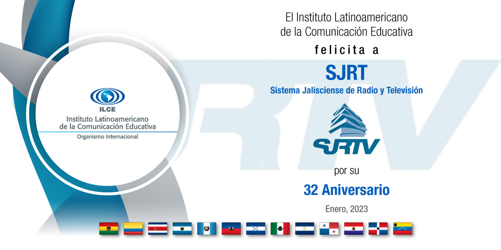 ILCEedu's tweet photo. El #ILCE felicita al Sistema Jalisciense de Radio y Televisión #SJRT. Gracias por informar, educar y entretener a su público por 32 años.

¡Que cumplan muchos años más! https://t.co/P0BGMeGm7U