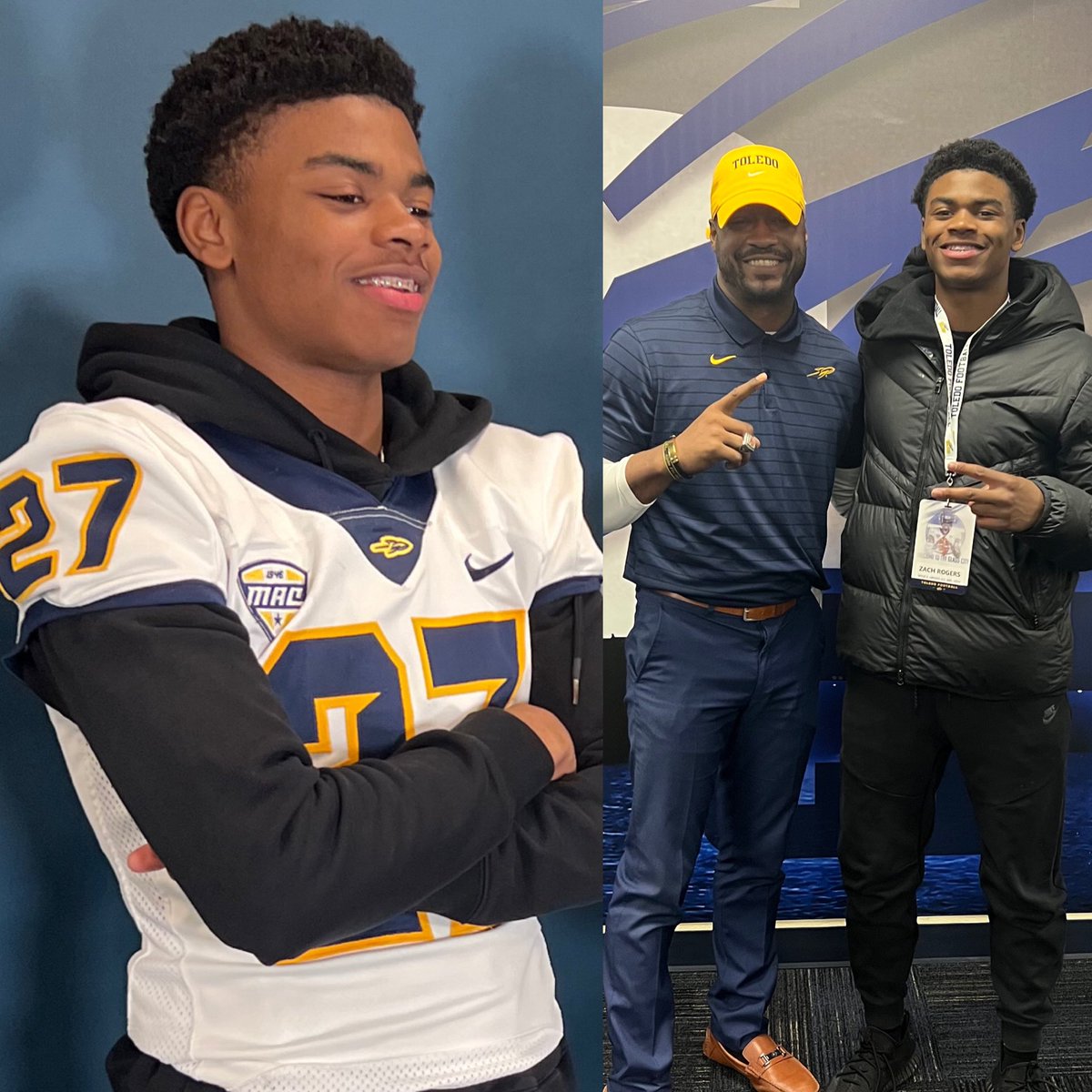ZacharyCRogers's tweet image. Had a great time at the University of Toledo’s Junior Day. Thank you the hospitality @CoachCParker @CoachCandle @RickyCiccone and all other coaches/staff. #ONErocket #gorockets #RocketNation 🚀