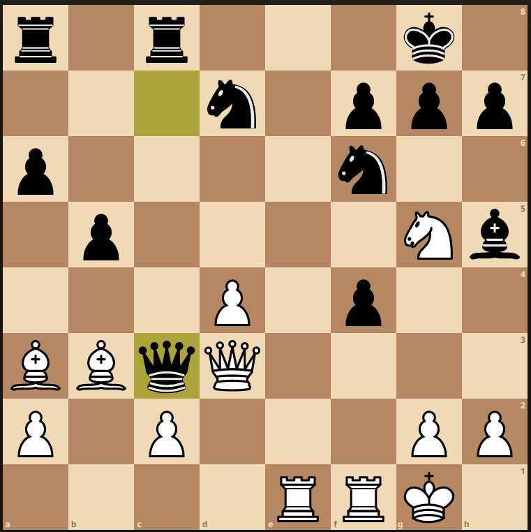 davidsye's tweet photo. Really satisfying tactic here. White to move.
#chess #chesspunks #chessgame https://t.co/cLx8Qcgo6f