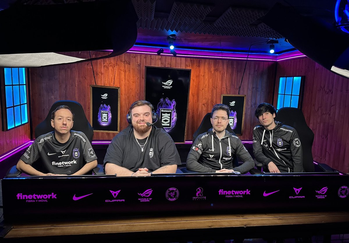 FINETWORK KOI vs UCAM

EMPIEZA 2023

PRIMERA JORNADA DE SUPERLIGA

RETUIT Y UNA VELITA
twitch.tv/ibai