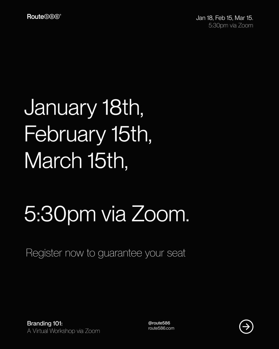 Route586 | Creative Marketing Agency tweet media