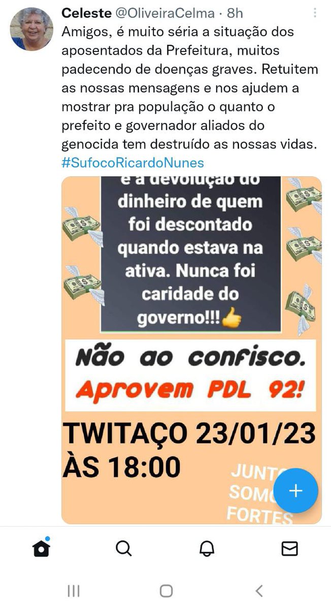 fatima_mongelli's tweet photo. #SufocoRicardoNunes Chega de CONFISCO. Votem o PDL92!!! https://t.co/0sZTHuYHzq