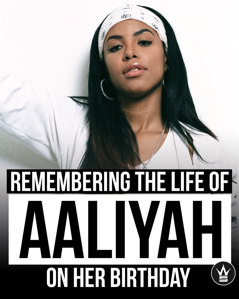 WORLDSTAR's tweet photo. Today we remember the life of #Aaliyah on her birthday. What’s your favorite song of hers? 👇🎂🎈 @aaliyah https://t.co/hn0THHFuoz