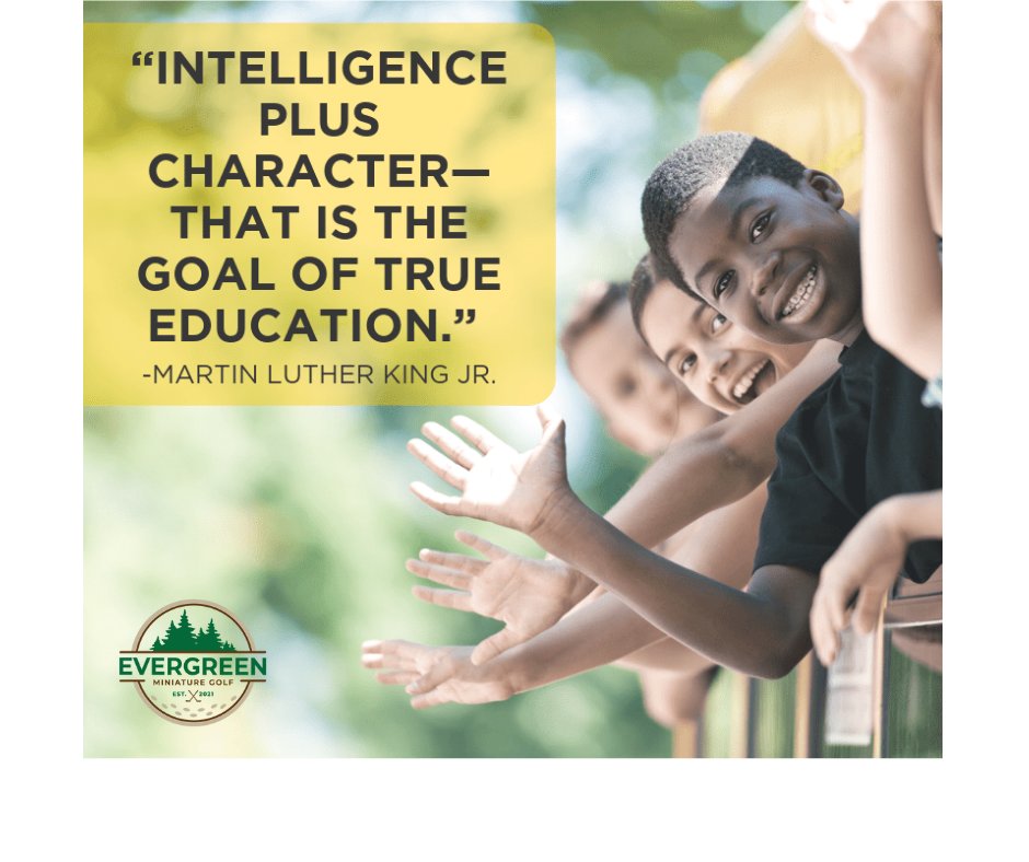 EvergreenMG's tweet image. #mlkjrday #mlkday #minigolfmonday