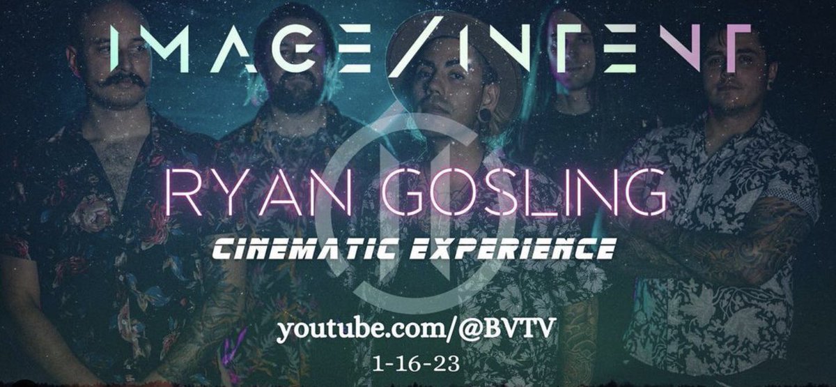 NunziaInsanity's tweet photo. Watch the #MusicVideo for #RyanGosling🎶🔥🔥by #ImageIntentBand that has been #BurningUp all #Playlists for over 2 weeks now🎧#Connection to this #Song is #Global🌎🎼 https://t.co/8QFZvSpZej for more #ImIn https://t.co/ktOXvvVEef