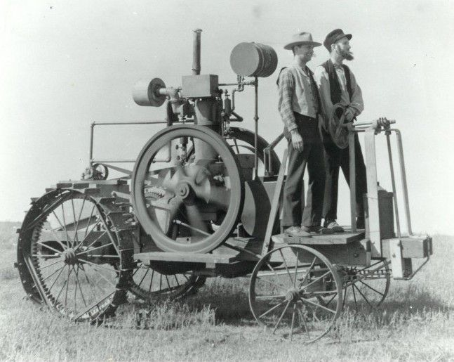 David Burge on Twitter "*The first gasoline tractor with forward
